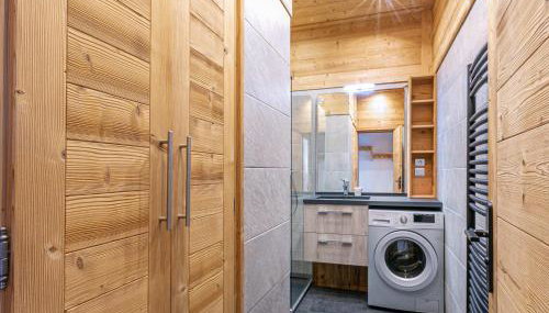 Grand Studio cabine, balcon, parking, centre La Clusaz - FR-1-437-85 - Foto 4