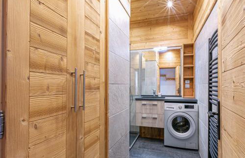 Grand Studio cabine, balcon, parking, centre La Clusaz - FR-1-437-85 - Foto 4
