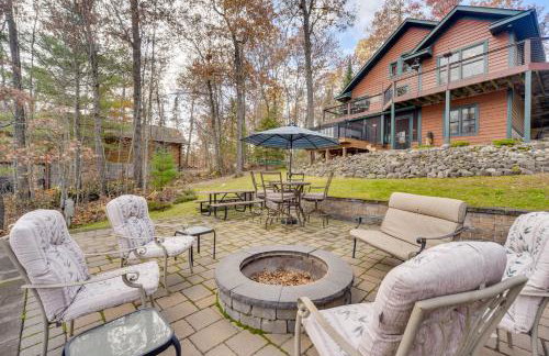 Benoit Lake Escape! Luxe Northwoods Cabin - Foto 1