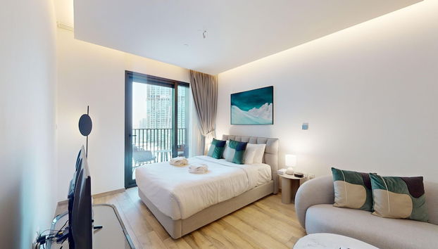 Business Bay - Ahad Residence 1112 - Foto 3, Habitación