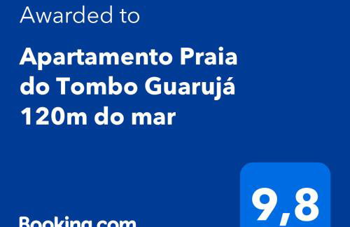 Apartamento Praia do Tombo Guarujá 120m do mar - Foto 3