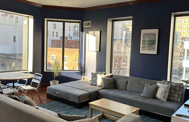 City Sights 2 Queen Beds Downtown Apt - Foto 6