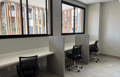 Lindo flat em prédio luxuoso - Excelente localização - Foto 6