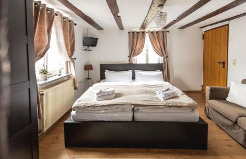 Seminarhaus Heim Retreat, Fachwerkhaus von 1451, Yoga, Naturgarten für 10 Personen - Foto 56