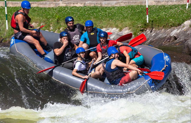 Rafting sul canale olimpico del Segre - Foto 6