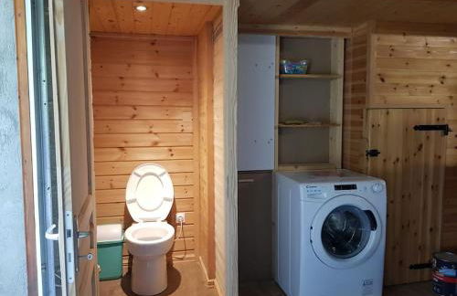 Chalet bois au coeur des Pyrénées ariégeoises - Foto 16