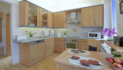 Moderne Fewo "Waschküche" direkt am Elbdeich bei Moldenhauer - Photo 3, stove, dishwasher, toaster