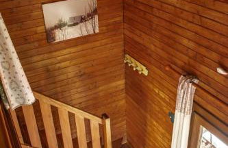 Chalet entier, vue panoramique, ruisseau et sauna. - Foto 47