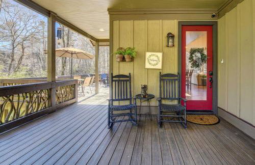 Lake Access and On-Site Creek Lake Toxaway Home! - Foto 27