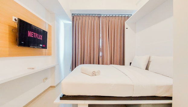 Cozy Studio High Floor At Tree Park City Cikokol Apartment - Foto 5, Habitación