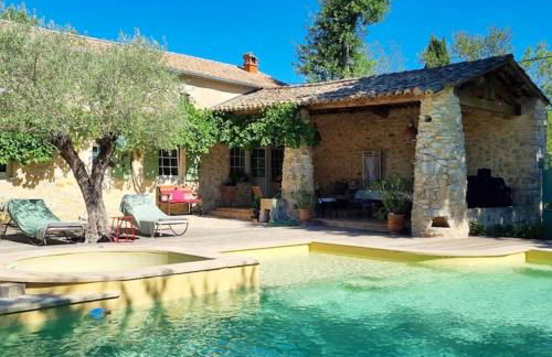 Villa charmante à Lussan avec piscine privée et jardin closa - Photo 1