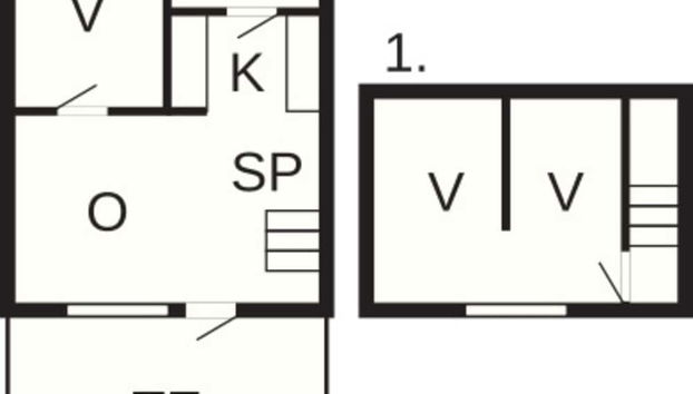 6 Person Holiday Home on a Holiday Park in Hemmet - Foto 3, Plano