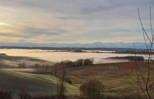 Gite campagne - Vue Pyrénées - Piscine - Photo 14