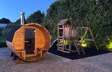 Sauna, Jacuzzi, Firepit, Playground - Oporto and Beach 15min - Foto 32