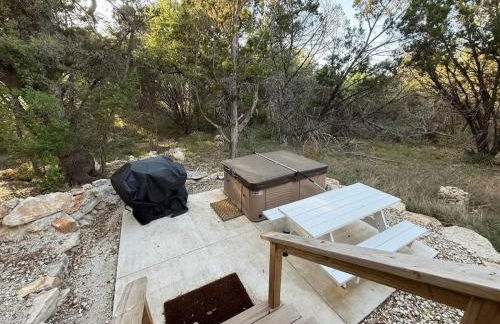 Ophelia Luxury Yurt-Cabin - Canyon Lake - Hot Tub - Foto 12