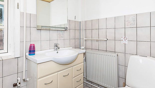 4 Person Holiday Home in Hanstholm - Foto 4, Baño