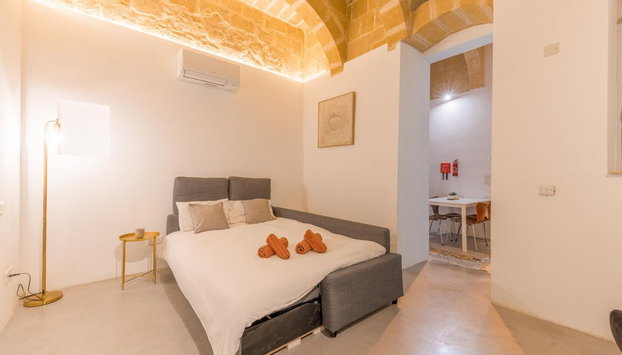 Charming 1BR Apartment - Center Of Valletta - Foto 4, Habitación