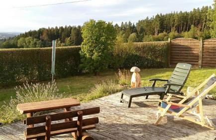 Ferienwohnung Steinwald Ausläufer mit Blick auf Kösseine - Foto 1