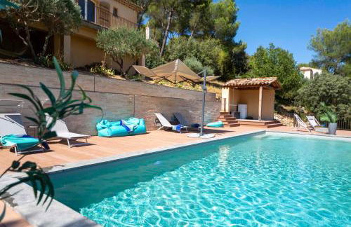 Independent Panoramic Studio with Pool - Le Tholonet - Foto 11