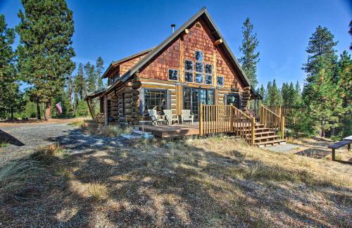 Snow Pine Retreat - Remote Crescent Log Cabin! - Foto 1