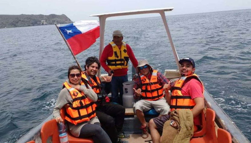 Navegando en Chañaral de Aceituno