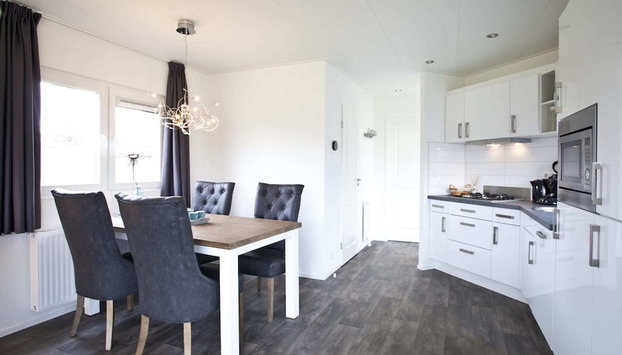 Nice Chalet With Dishwasher, Near the Veluwemeer - Foto 4, Cozinha privada