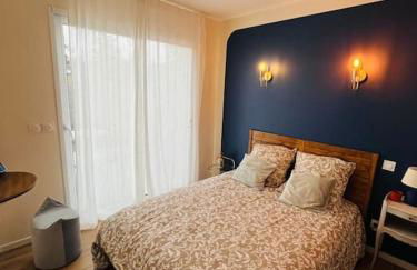 villa bleu marine chic calme et jardin - Foto 22