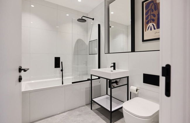 The Brondesbury Place - Bright 2bdr Flat With Balcony + Parking - Foto 5