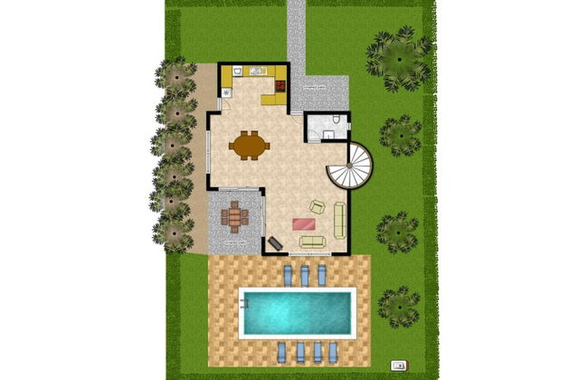 Villa Iliada Large Private Pool Walk to Beach A C Wifi Car Not Required - 2143 - Foto 26