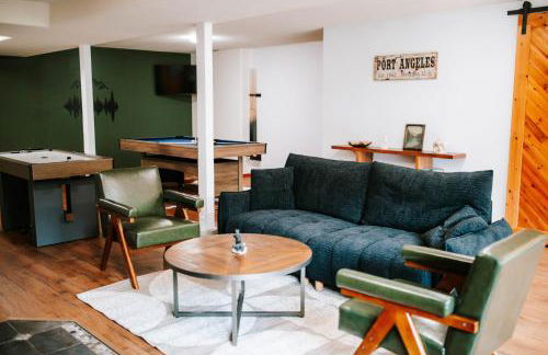 Private 5 Acre CabinHotTubGameRoom by OlympicNP - Foto 41