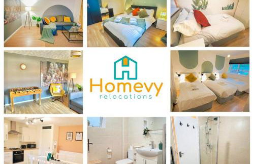 20% Monthly stays - 3 bedrooms @ Homevy Leeds - Foto 1