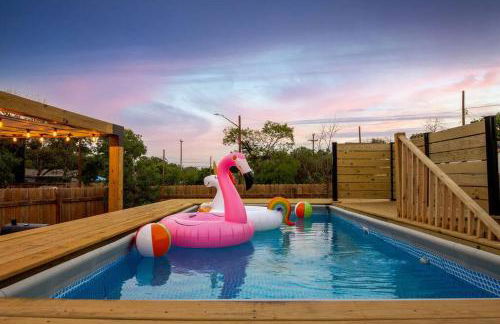 Pool-MovieTheater KING BED & 5 minutes to Alamodome - Foto 35