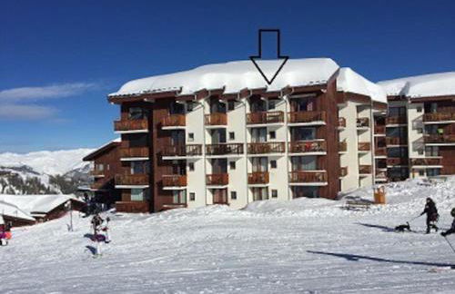 Front de neige PLAGNE VILLAGES Duplex 6 pers 2 ch ski aux pieds exposé SUD 2050 m - Foto 44