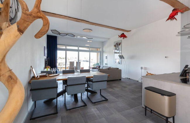 Spacious Luxury Apartment With Beautiful Views of the Harbor and the North Sea - Foto 21