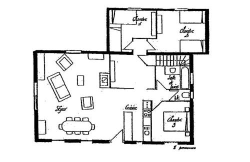 Chalet rénové, 8 personnes, 3 chambres - CH02 - Foto 13