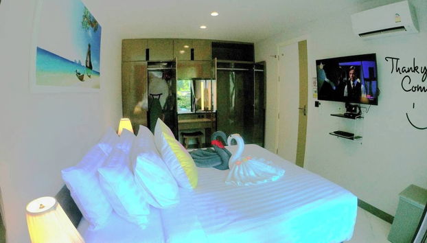 B308 - 1 Bdr Condo With Pool Access Ao Nang Beach - Foto 4, Habitación