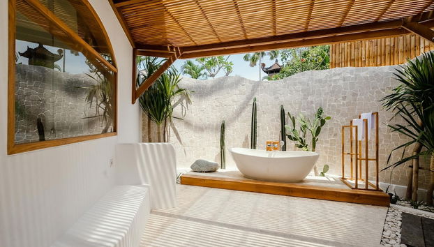 Villa Canggutopia 4 by Alfred in Bali - Relaxing 1BR Private Pool Villa 5min to Echo Beach - Foto 5, Habitación