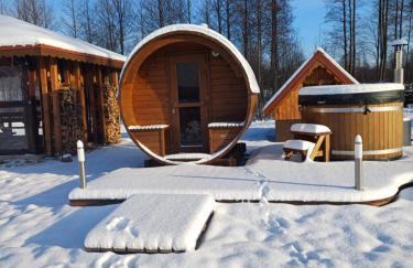 Szwałk Borecka - z sauną i balią, nad jeziorem - Foto 28