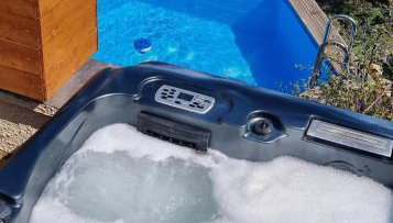 Vue mer, petite piscine, climatisation,spa extérieur,parking TOUT PRIVES - Foto 1