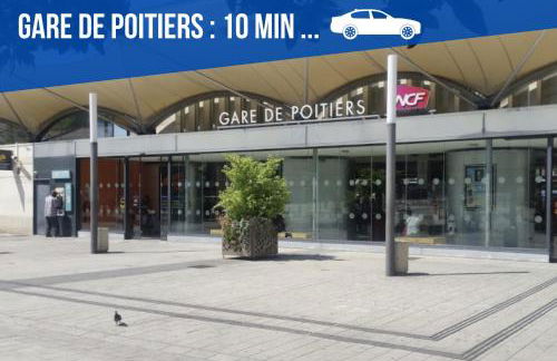 Bel Appartement T2 Climatisé avec piscine Poitiers-Futuroscope-CREPS de Poitiers - Foto 38