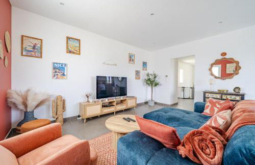 Maison niçoise vue dégagée avec jacuzzi privatif - Foto 7