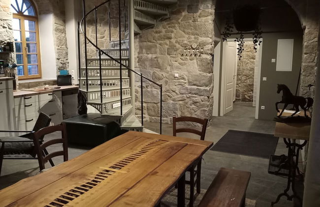 HexenburgbeiDresden Maisonette über 2 Etagen mit 4 Schlafzimmern, Kamin, Terrasse und Faßsauna, Nähe Sächsische Schweiz - Foto 6