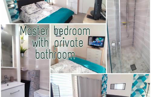 T4 Massy TGV by Beds4Wanderlust - 80m2 avec Terrasse et bureau - proche coulée verte - idéal Pro ou Famille - Foto 7