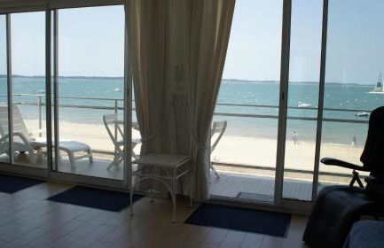 Appartement ARCACHON Perreire Premiere ligne les pieds dans l eau vue magnifique sur le bassin - Foto 15