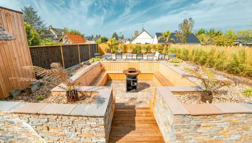 Grange rénovée avec piscine chauffée Baie du Mont St Michel - Foto 3