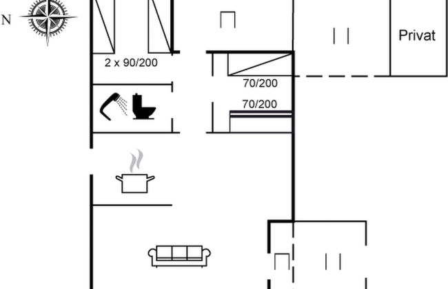 2 bedroom House in Egernsund with terrace - Photo 2
