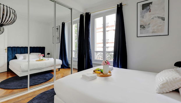 Magnificent Apartment - 1br/4p - Batignolles - Foto 3, Habitación