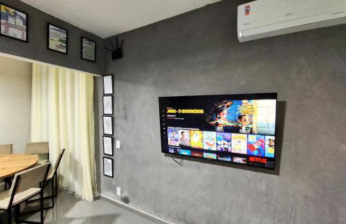 Casa Ubatubana I, em Praia do Sapê - Ar condicionado, garagem, cozinha completa e Wi-Fi - Foto 7