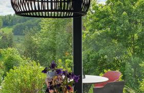 Odenwald-Lodge mit Infrarotsauna und E-Ladestation "Haus Purpur" - Foto 14