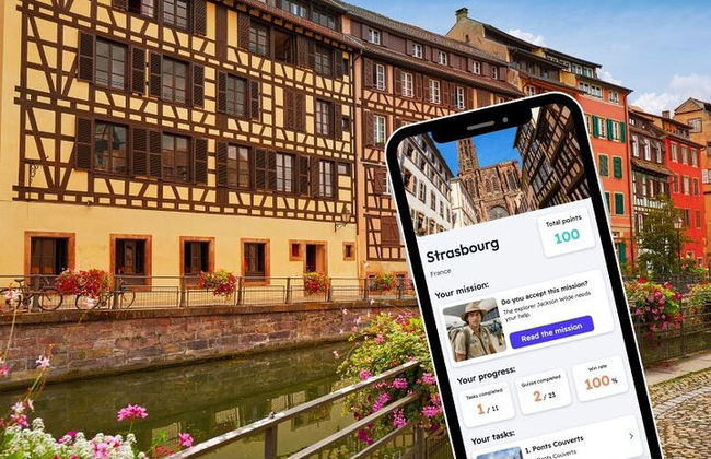 Straßburg-Erkundungsspiel und Stadtrundfahrt auf Ihrem Telefon - Foto 1